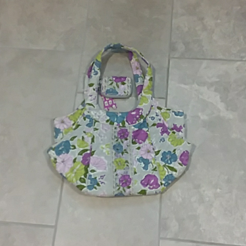 Tote bag and matching coin purse